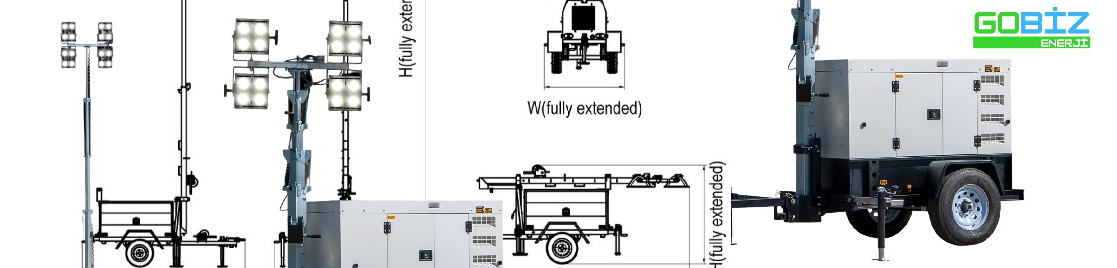 Light Tower Generator Sets