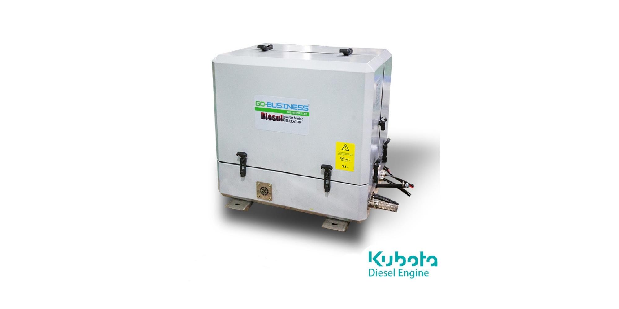 GO-JEC100 Kubota Engine Diesel Marine & Yacht Generator Set
