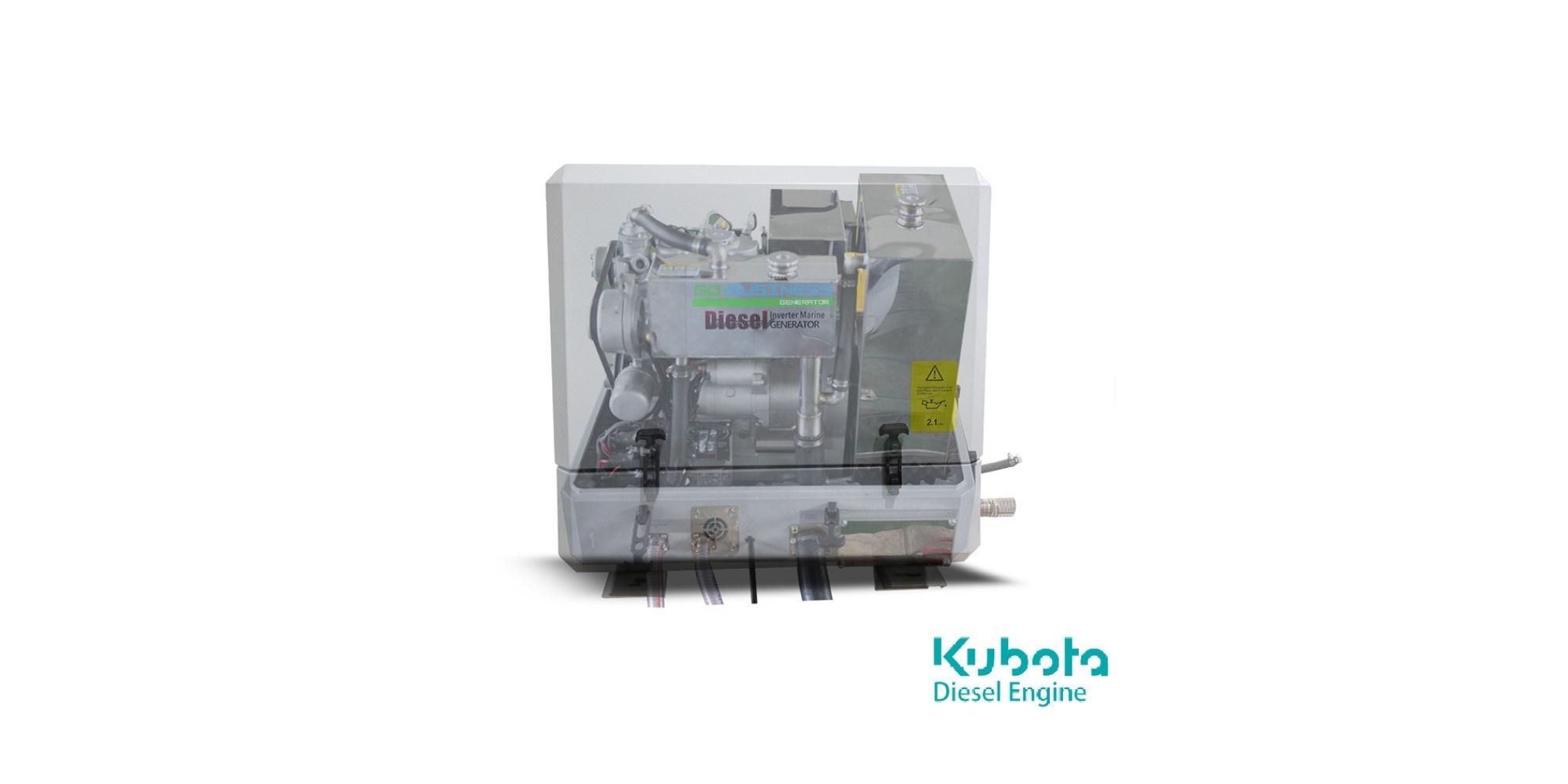 GO-JEC120 Kubota Engine Diesel Marine & Yacht Generator Set