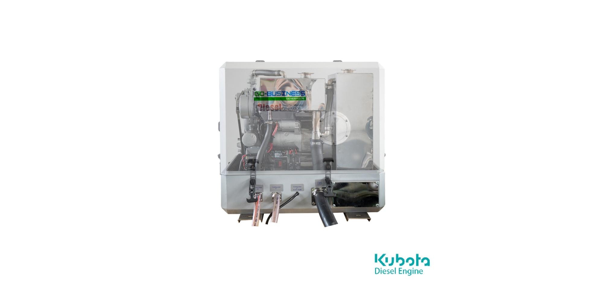 GO-JEC80 Kubota Engine Diesel Marine & Yacht Generator Set