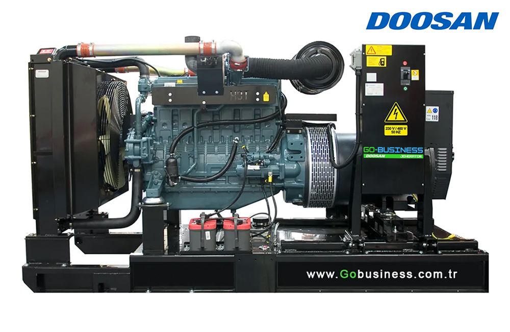 GO-BUSINESS DOOSAN 750 kVA DIESEL GENERATOR SET