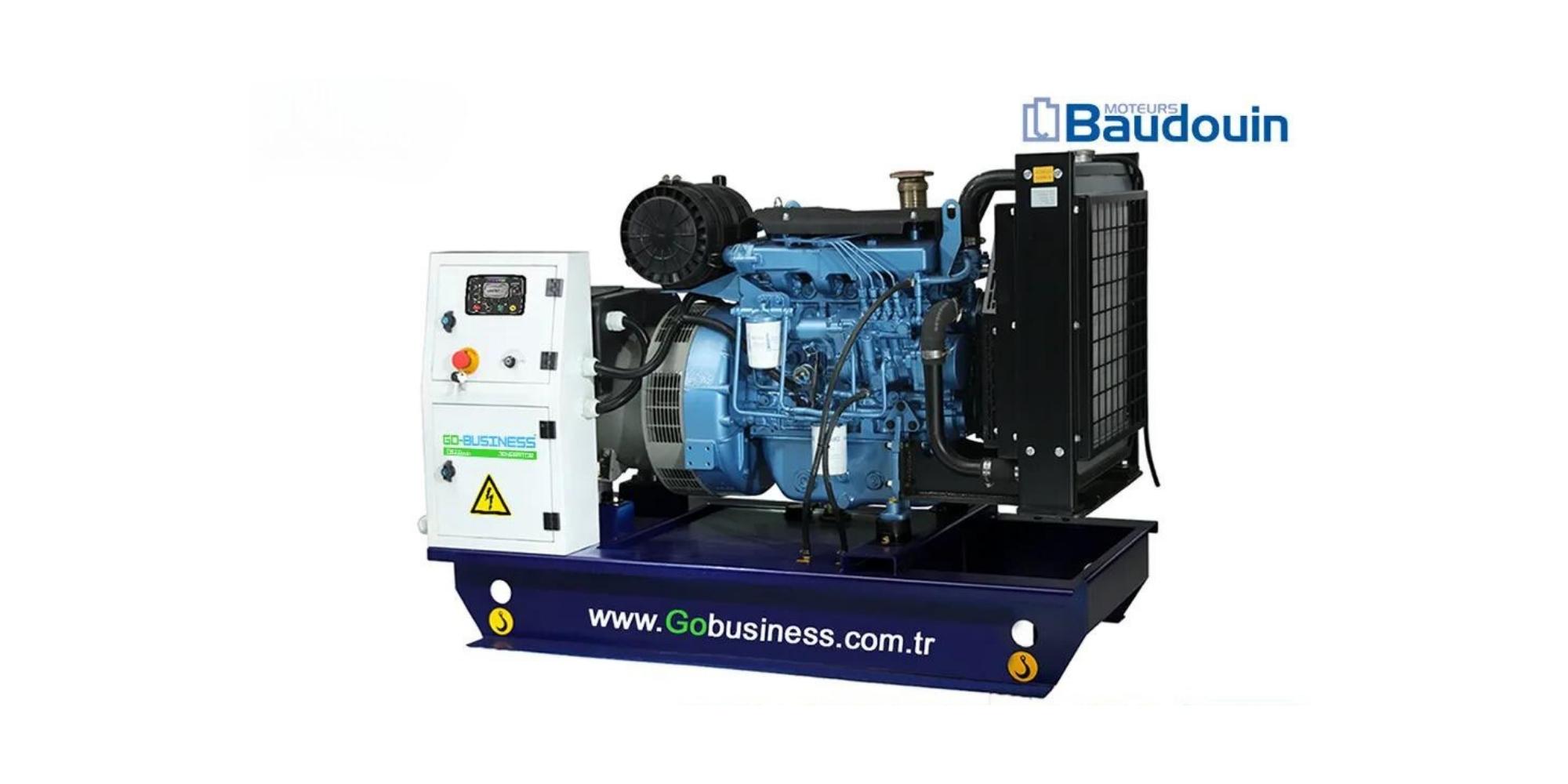 GO-BUSINESS BAUDOUIN 44 kVA DIESEL GENERATOR SET