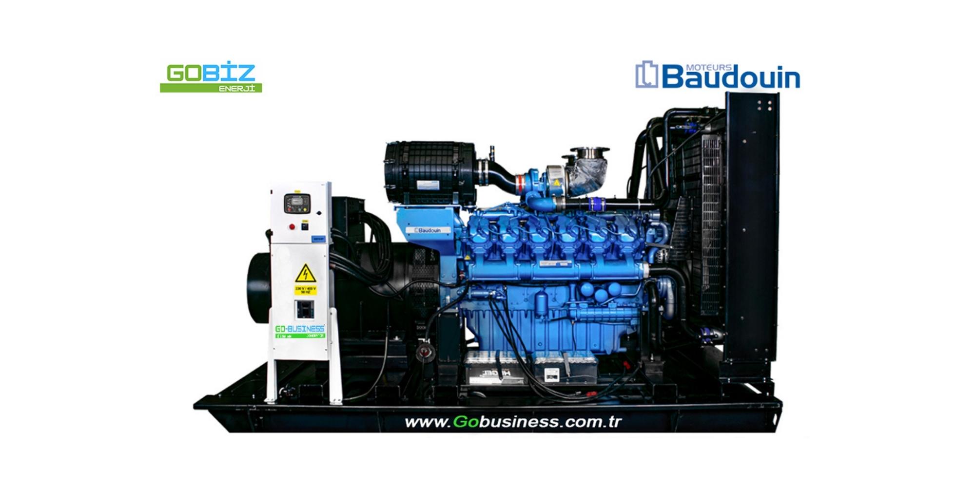GO-BUSINESS BAUDOUIN 550 kVA DIESEL GENERATOR SET