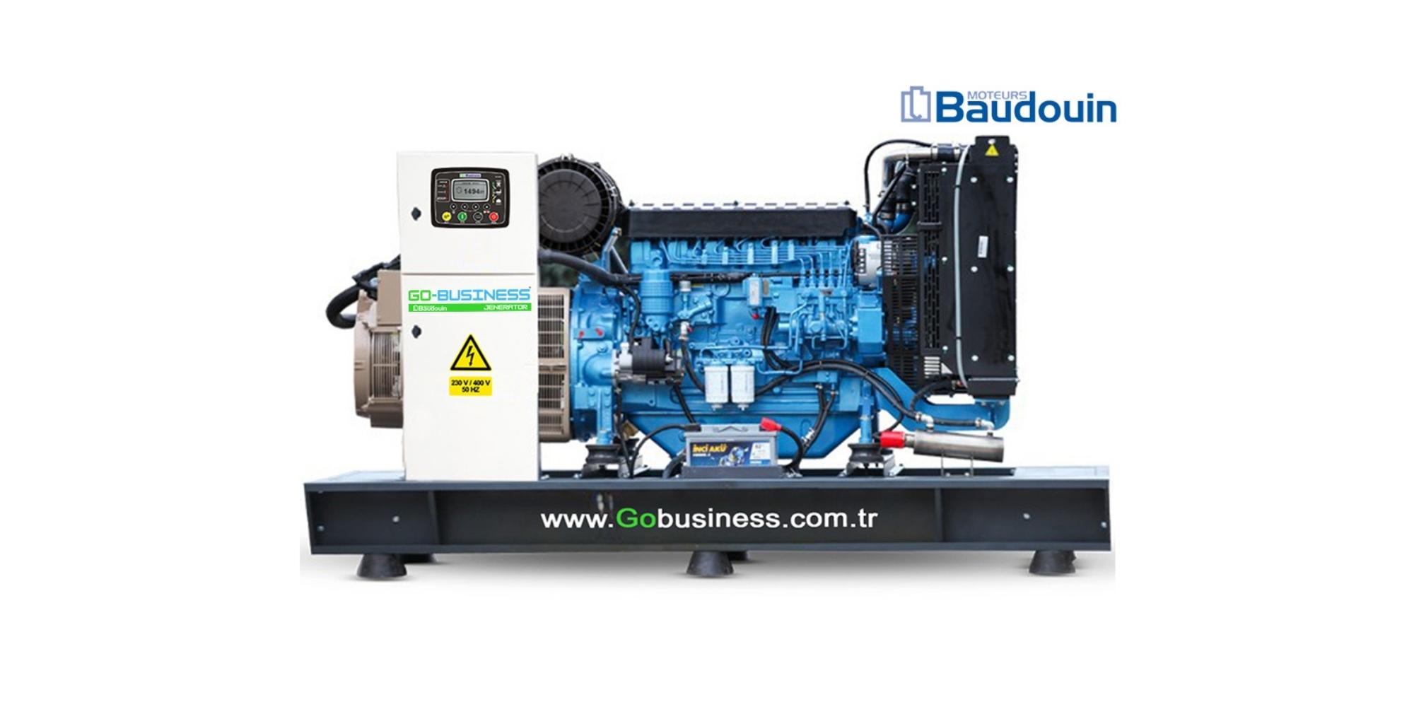 GO-BUSINESS BAUDOUIN 25 kVA DIESEL GENERATOR SET