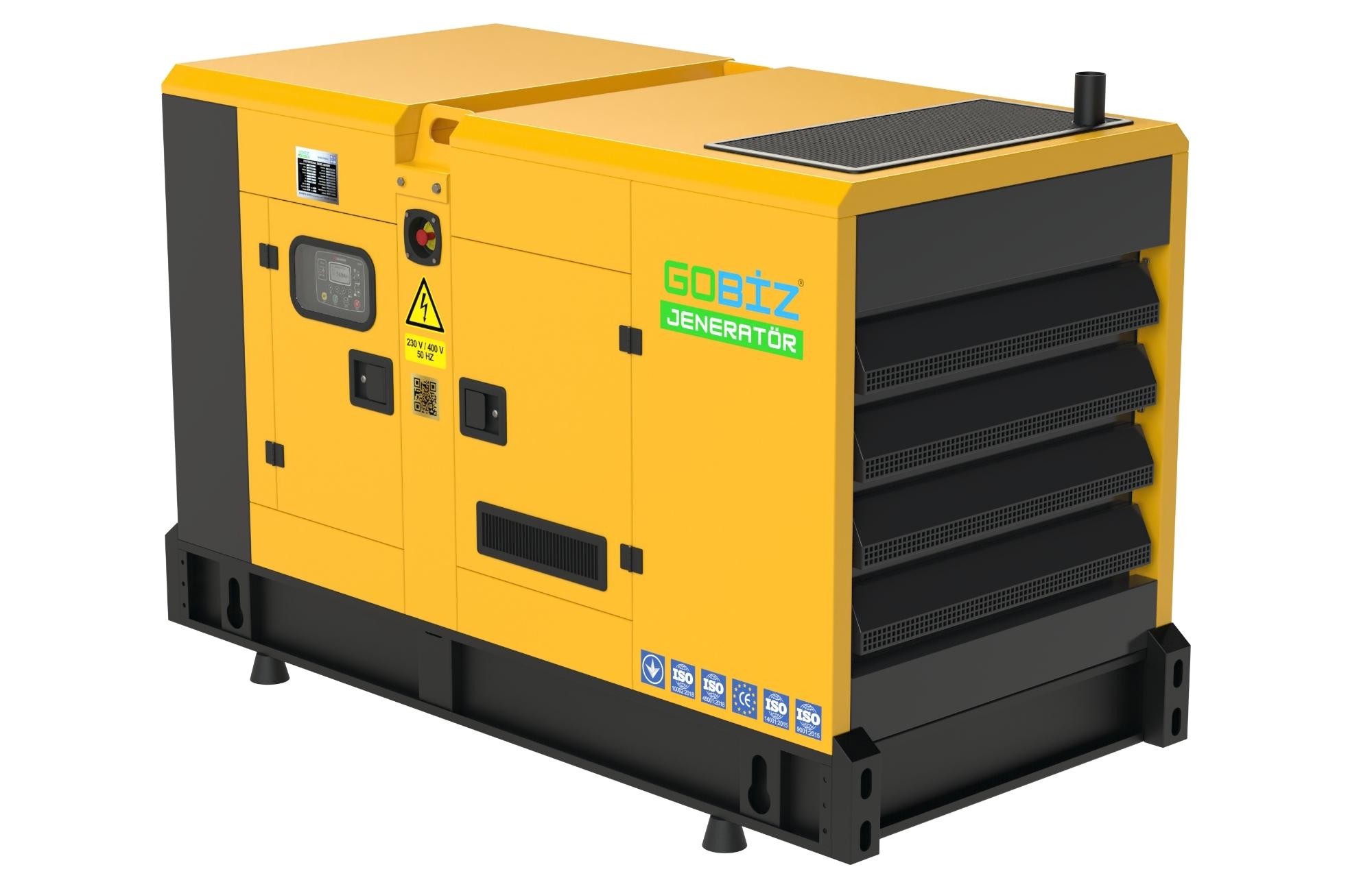 GO-BUSINESS JOHN DEERE 32kVA/25kW DIESEL GENERATOR SET