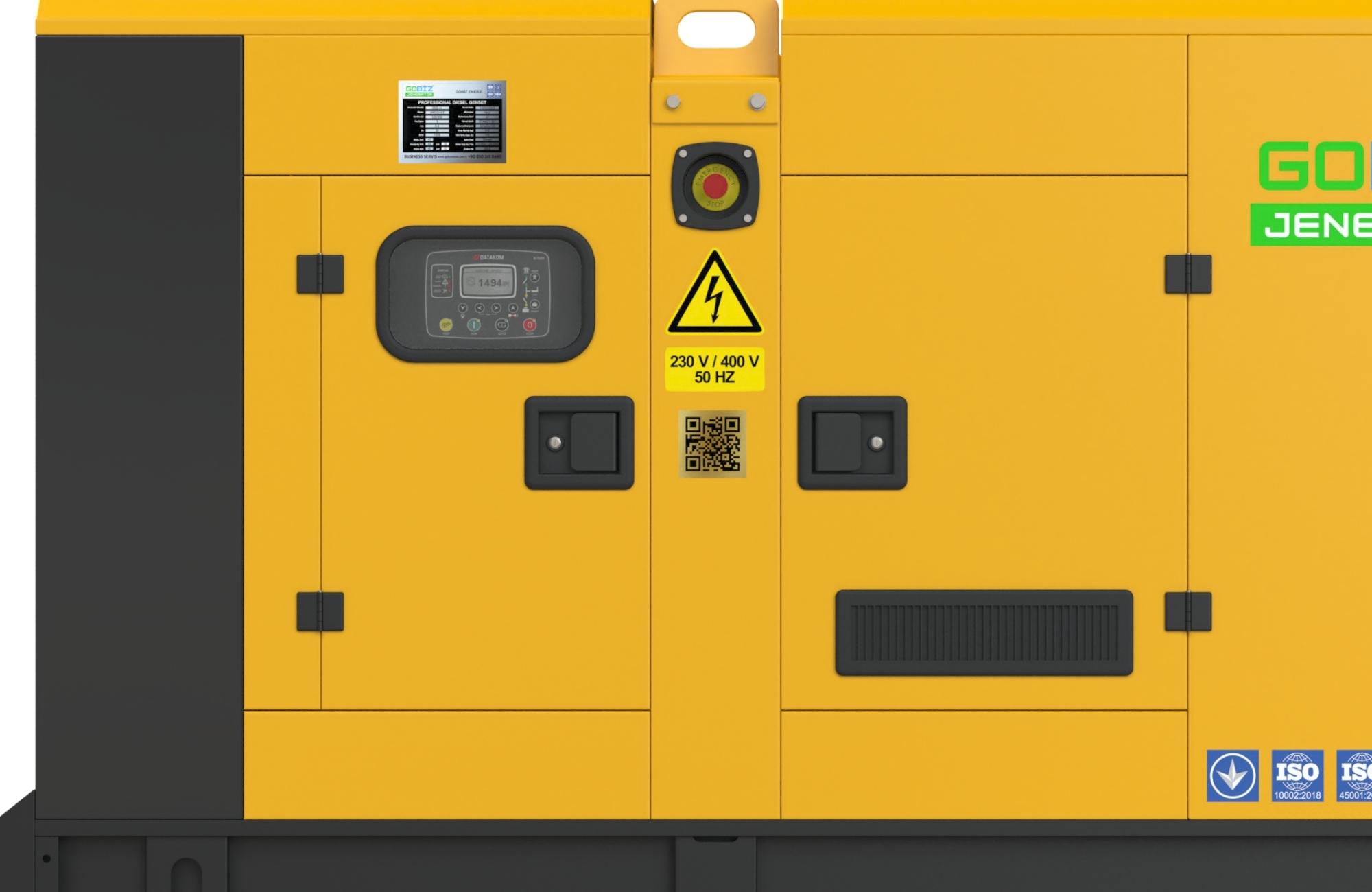 GO-BUSINESS JOHN DEERE 88kVA/70kW DIESEL GENERATOR SET
