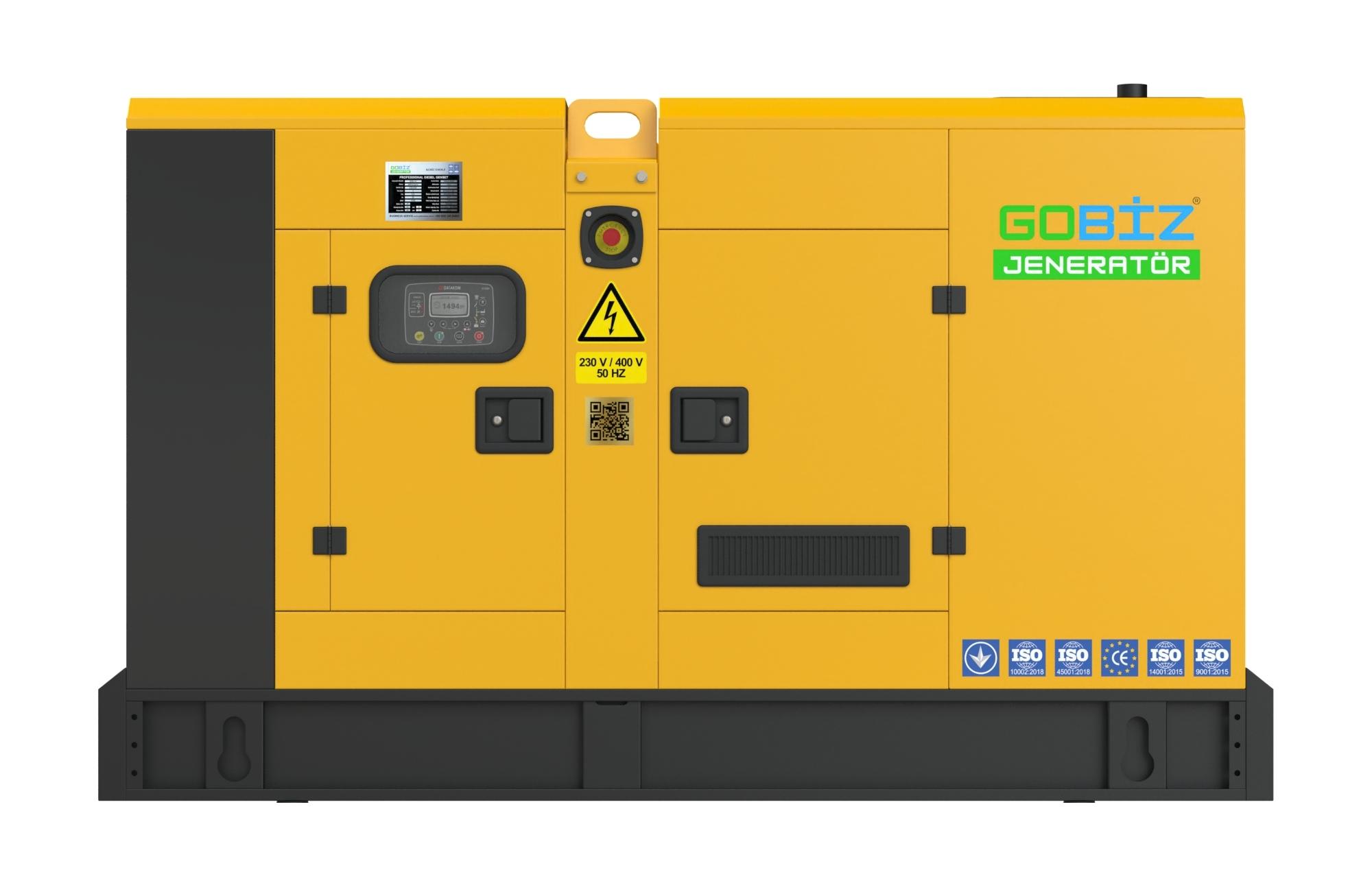 GO-BUSINESS JOHN DEERE 220kVA/176kW DIESEL GENERATOR SET