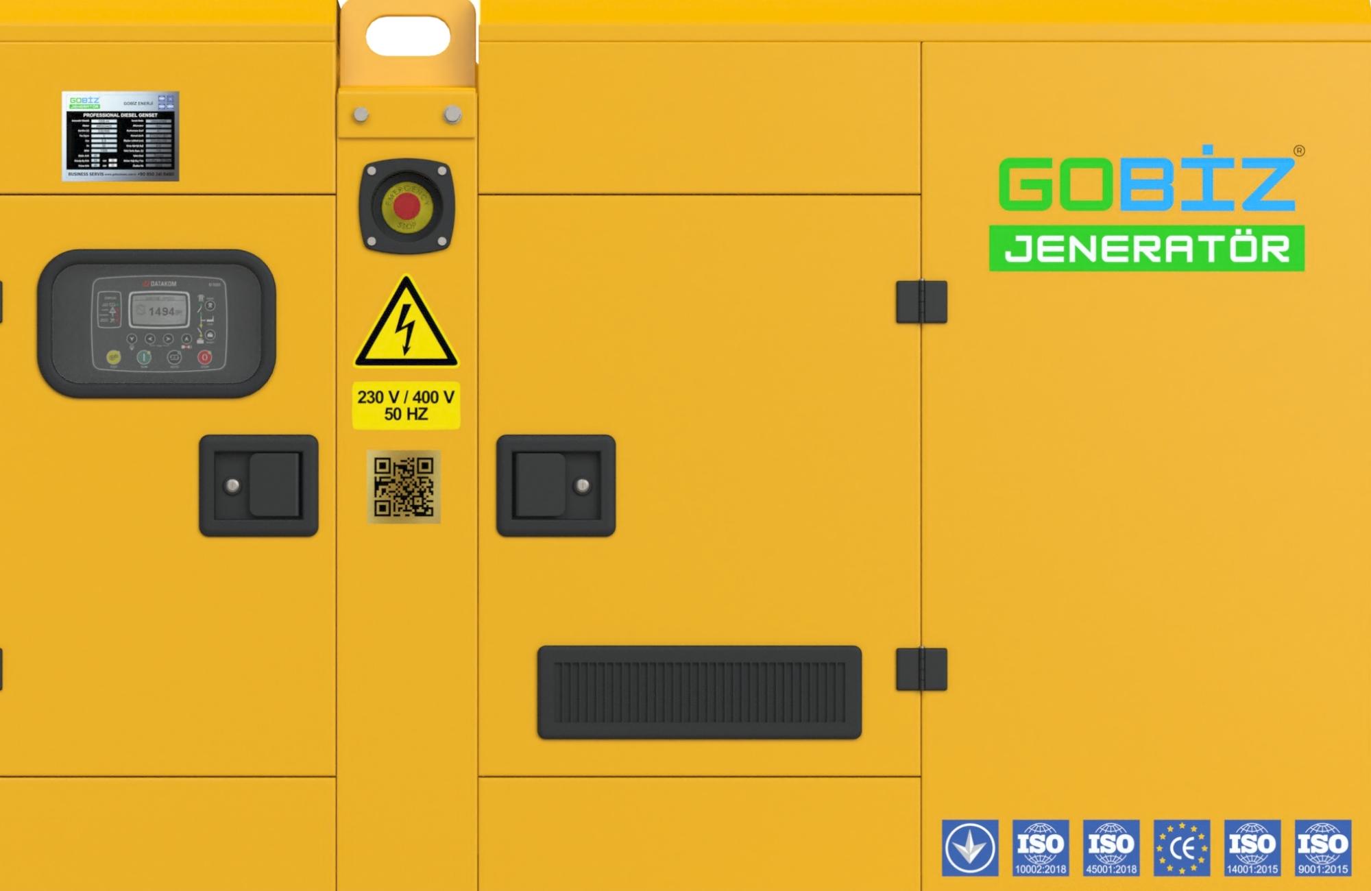 GO-BUSINESS PERKINS 220 kVA DIESEL GENERATOR SET
