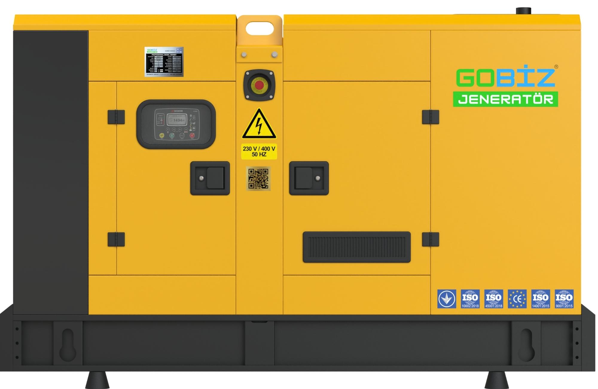 GO-BUSINESS PERKINS 72 kVA DIESEL GENERATOR SET